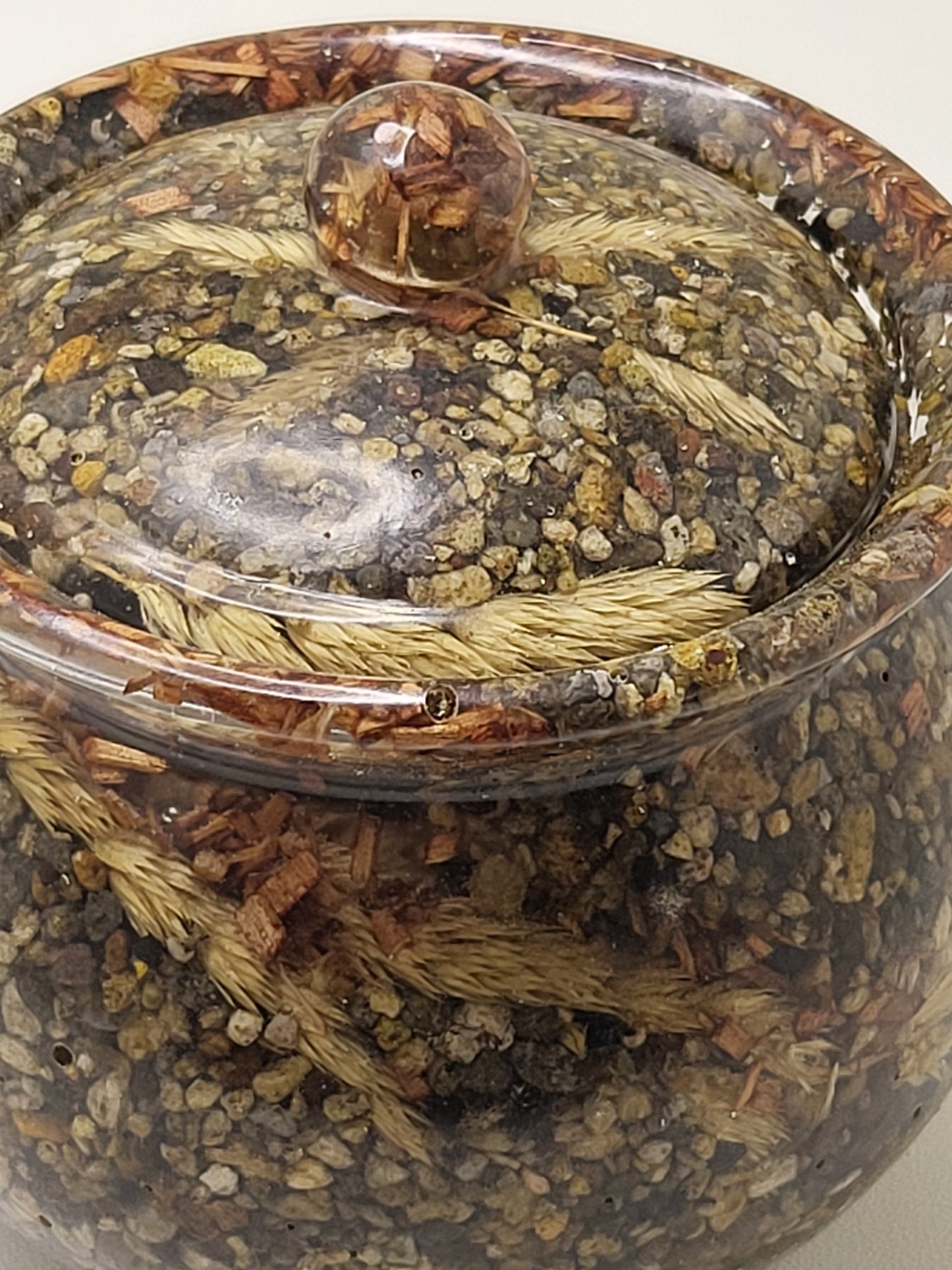 Rock pot with lid