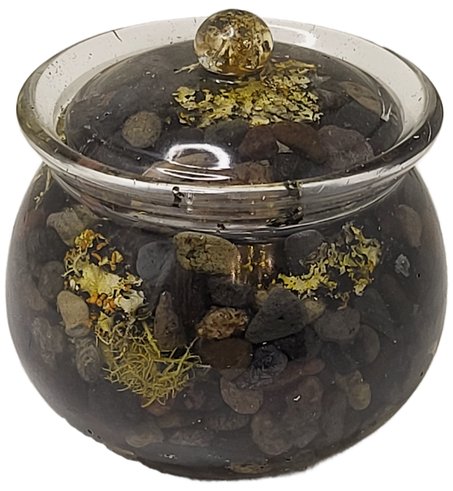 Rock pot with lid