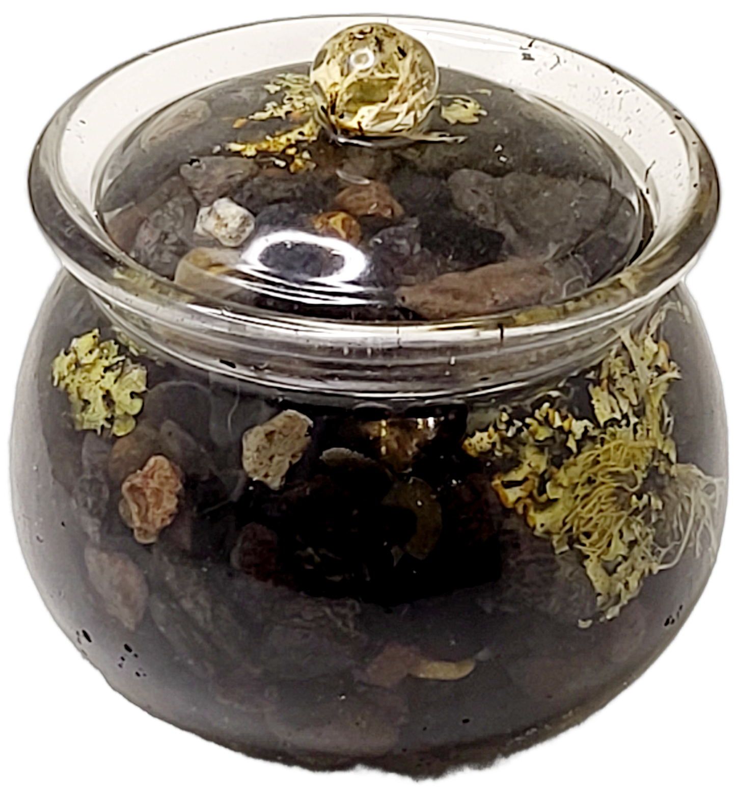 Rock pot with lid
