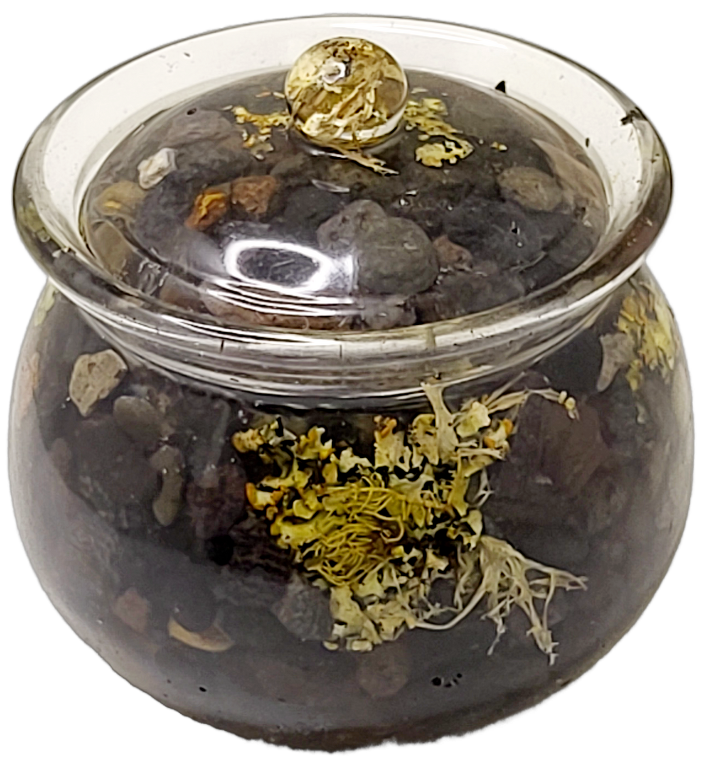 Rock pot with lid