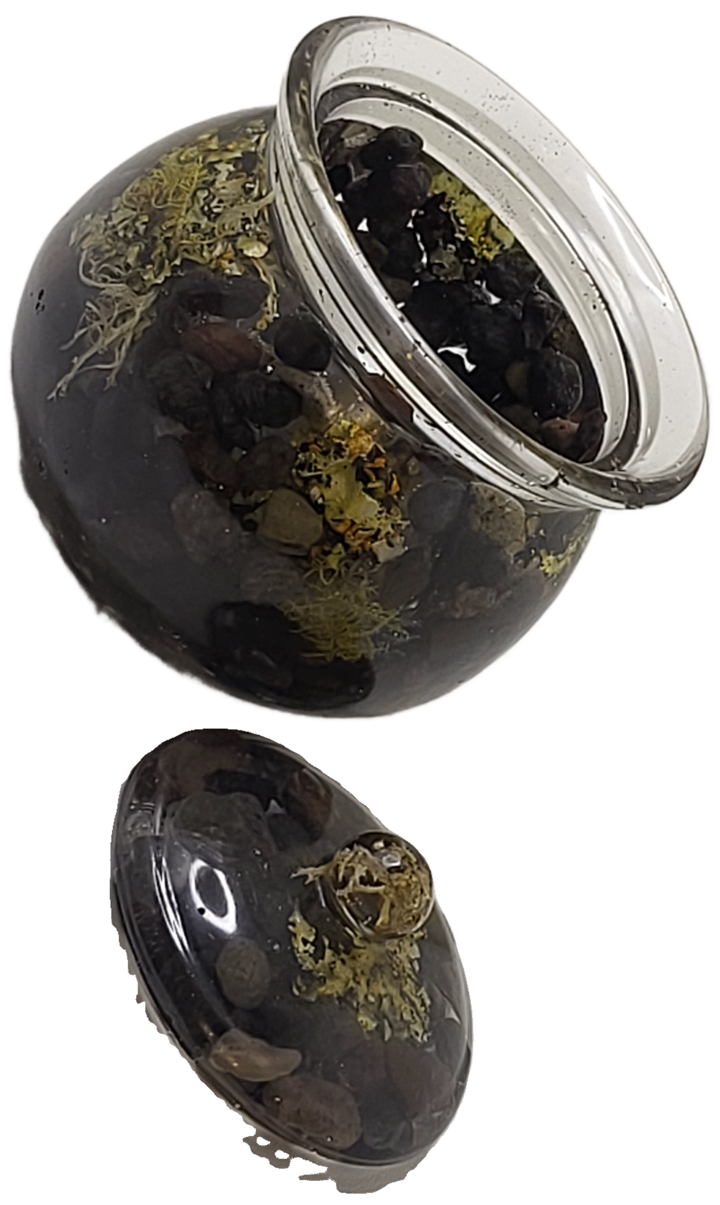 Rock pot with lid