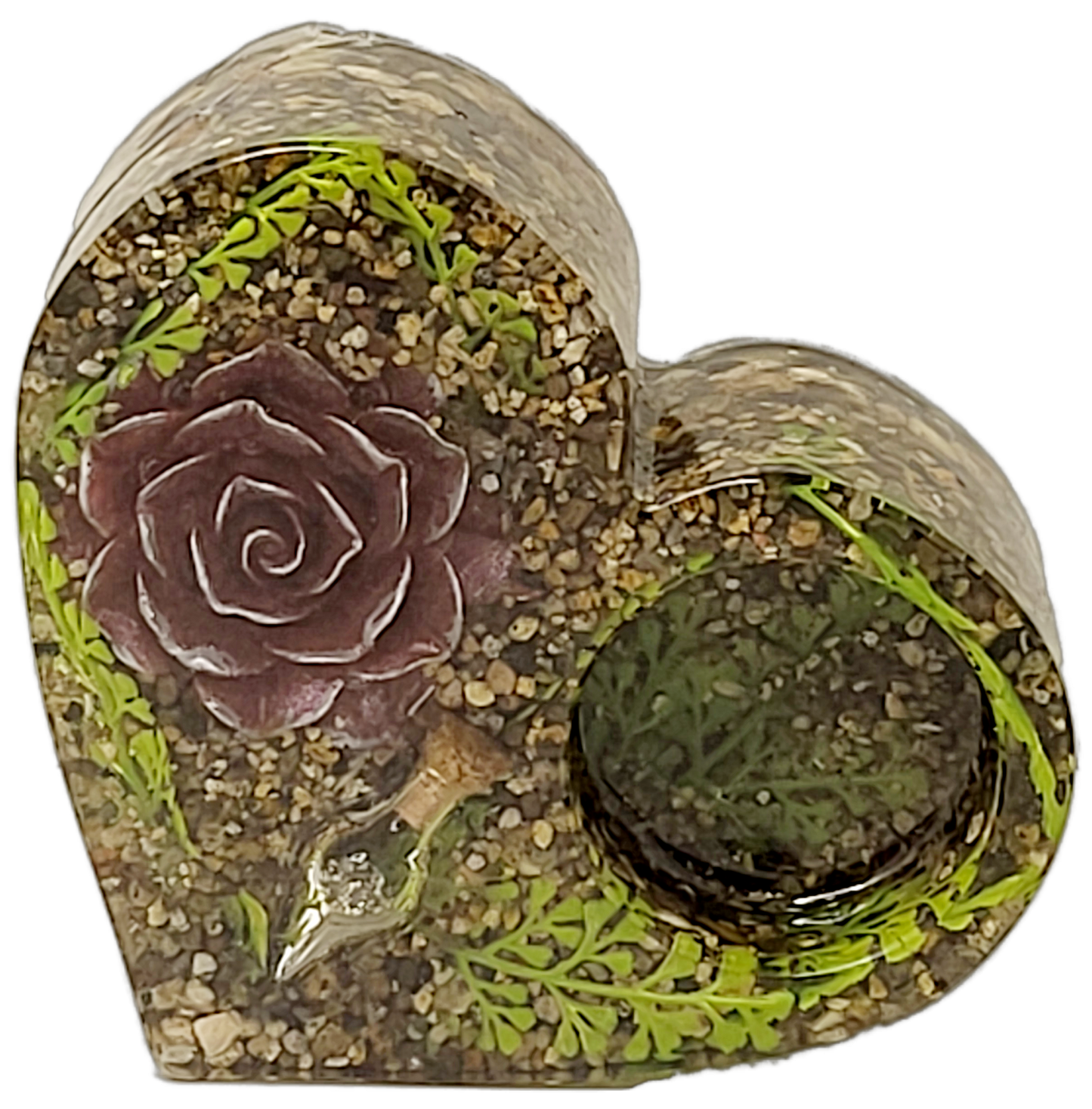 Tealight heart holder