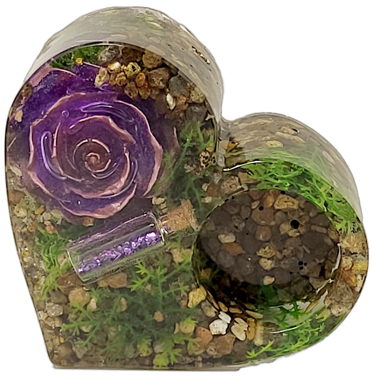Tealight heart holder