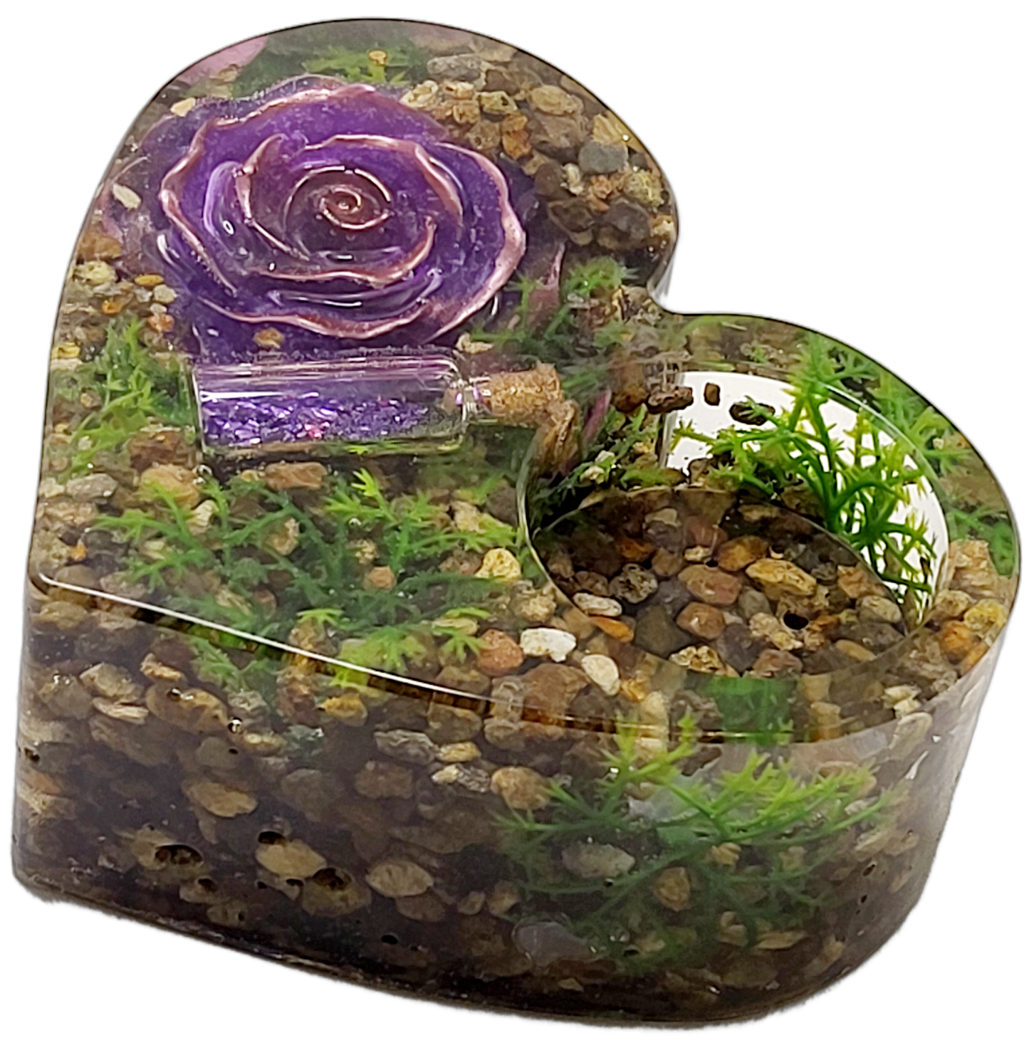 Tealight heart holder