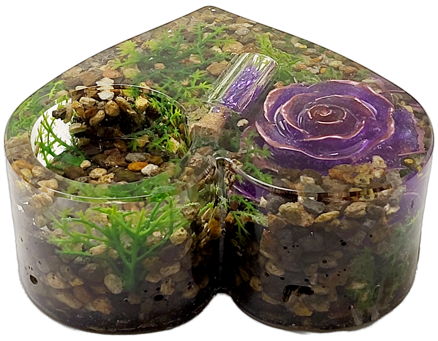 Tealight heart holder