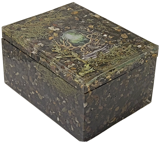 Rock pot with lid