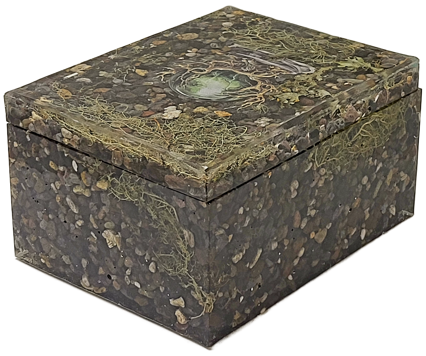 Rock pot with lid