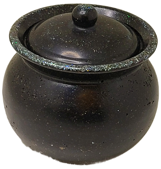 Rock pot with lid