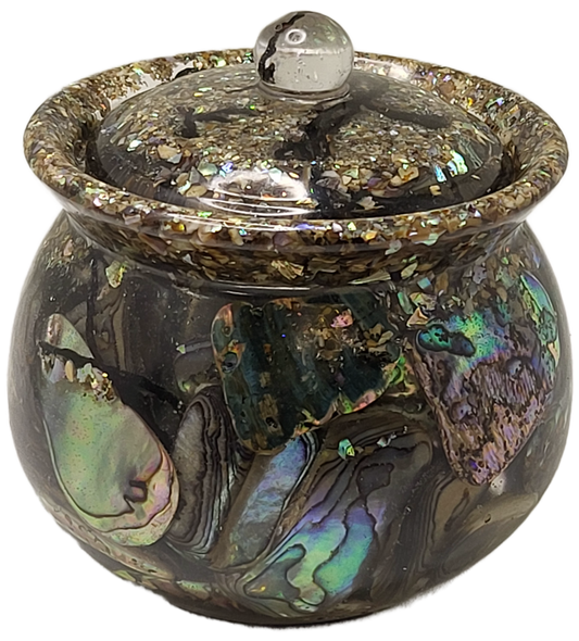 Rock pot with lid