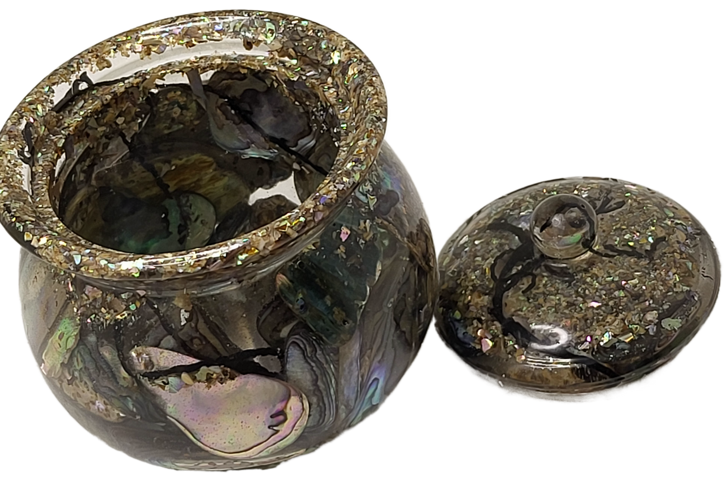 Rock pot with lid
