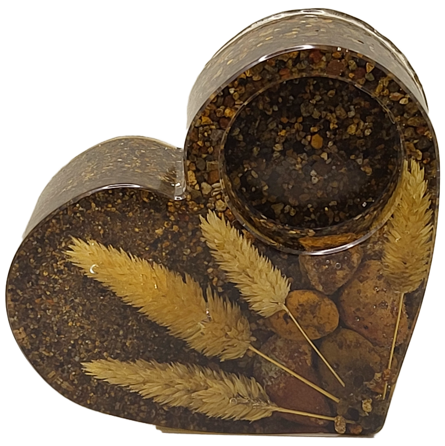 Tealight heart holder