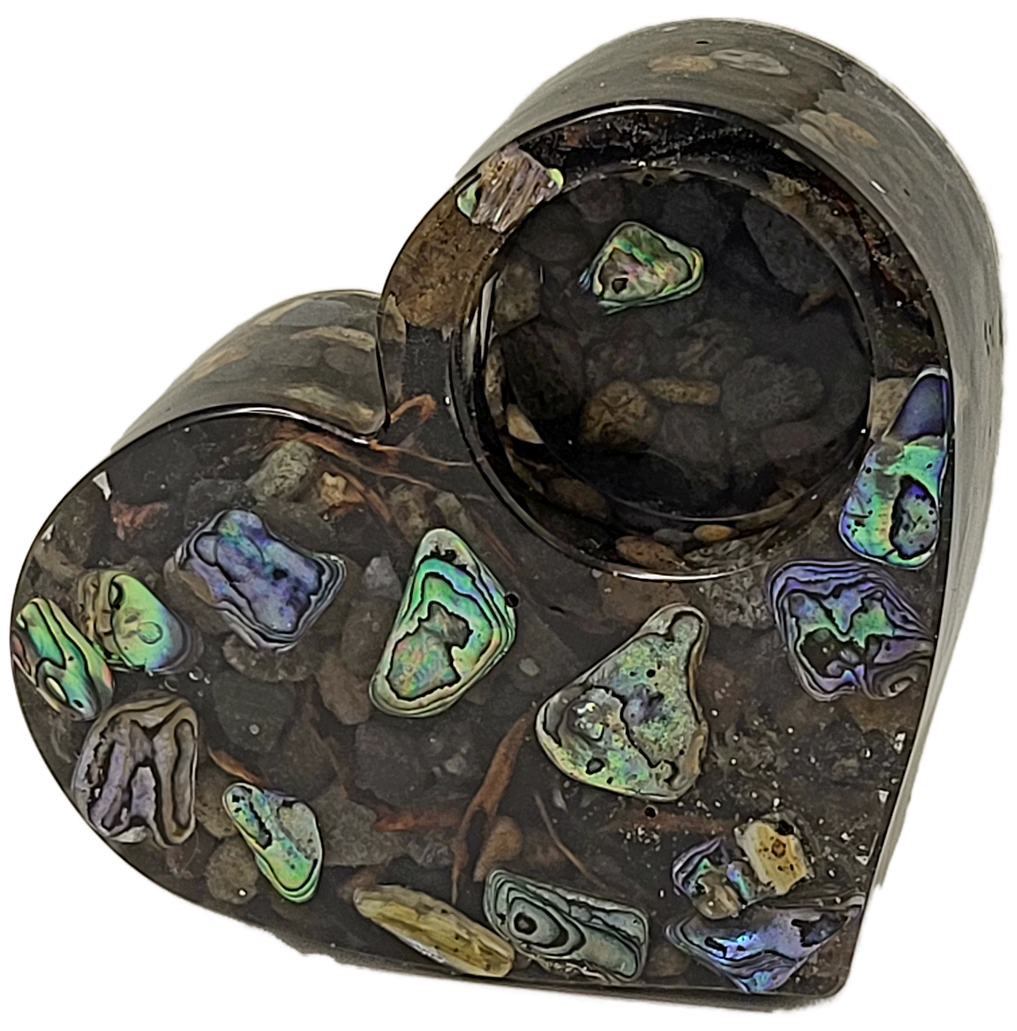 Tealight heart holder