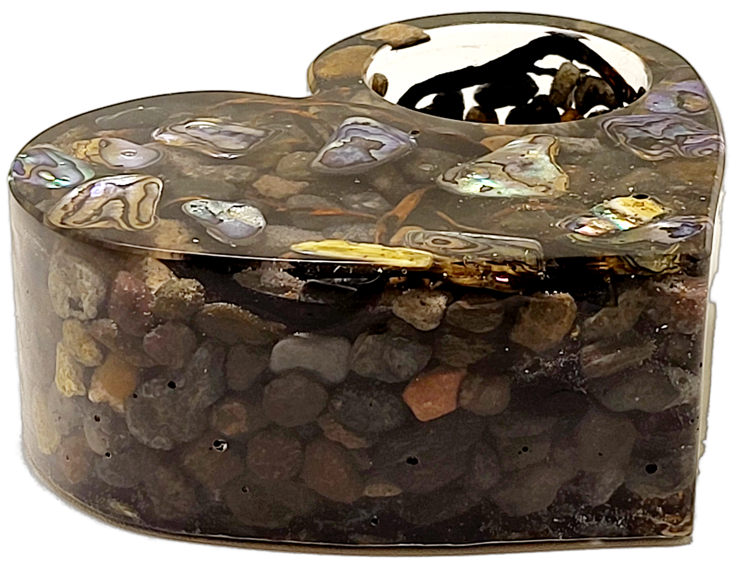 Tealight heart holder