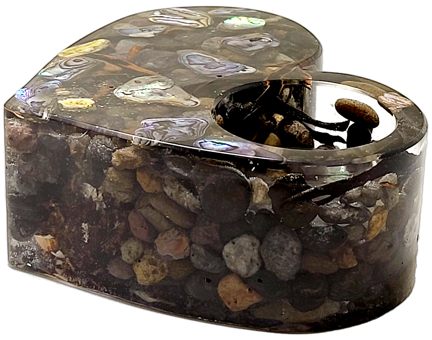 Tealight heart holder
