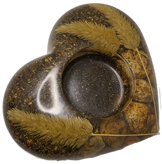 Tealight heart holder