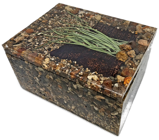 Rock pot with lid