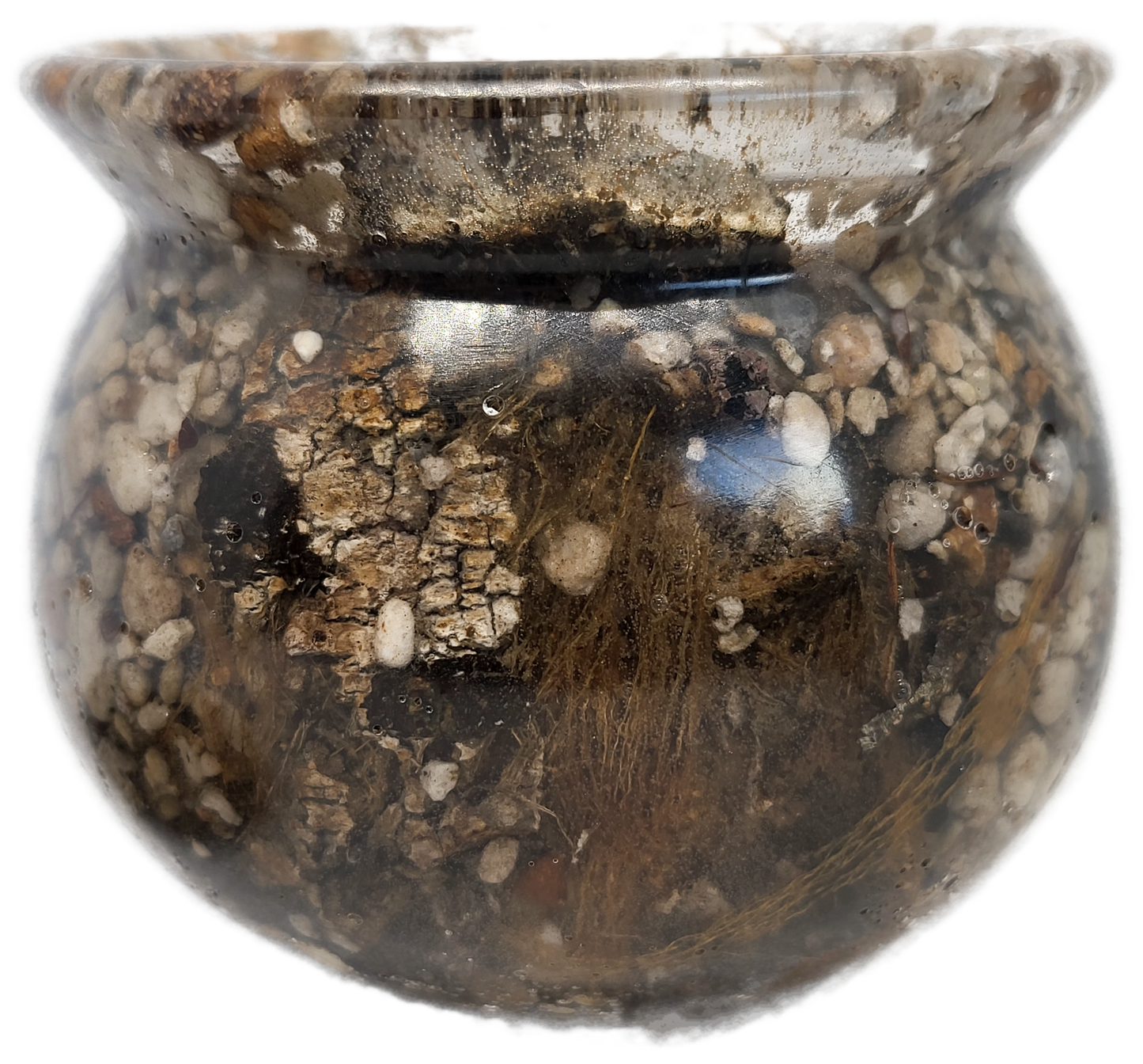 Rock pot with lid