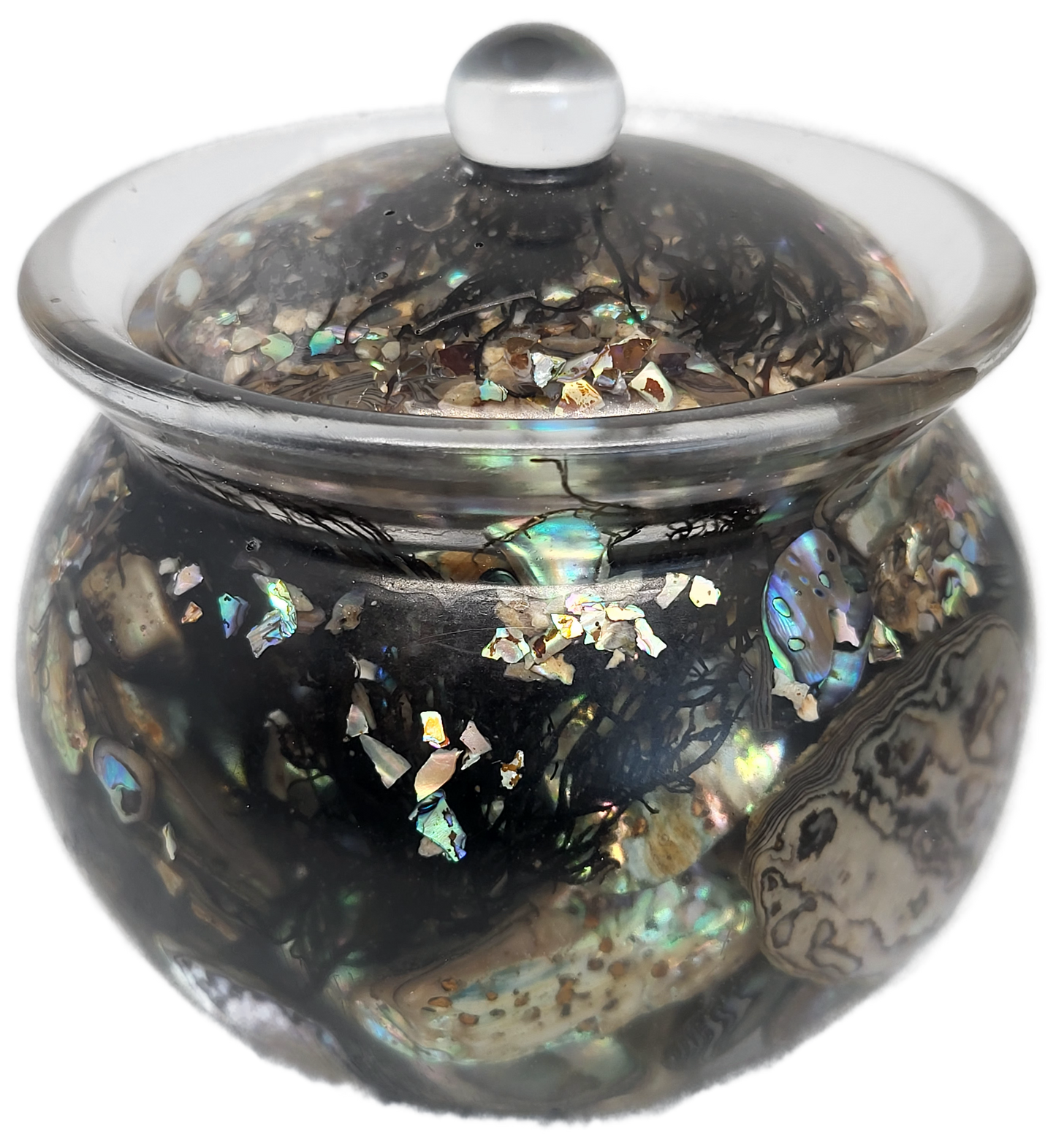 Rock pot with lid