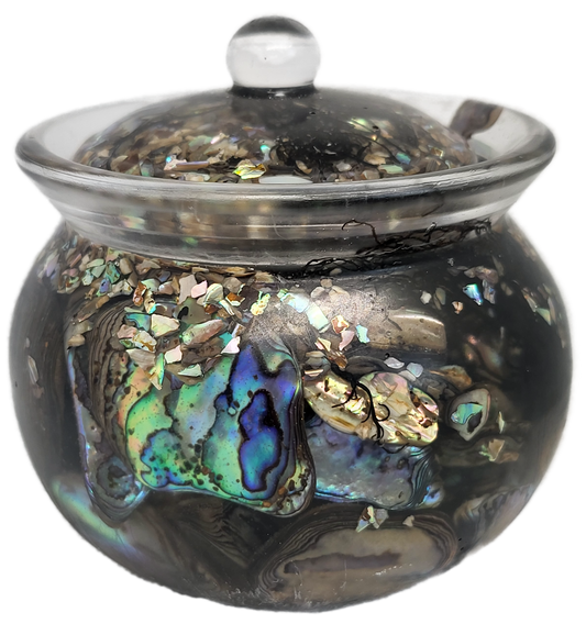 Rock pot with lid