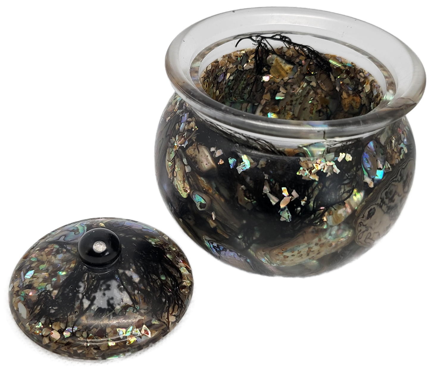 Rock pot with lid