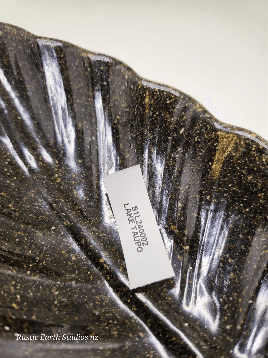 Leaf sand dish