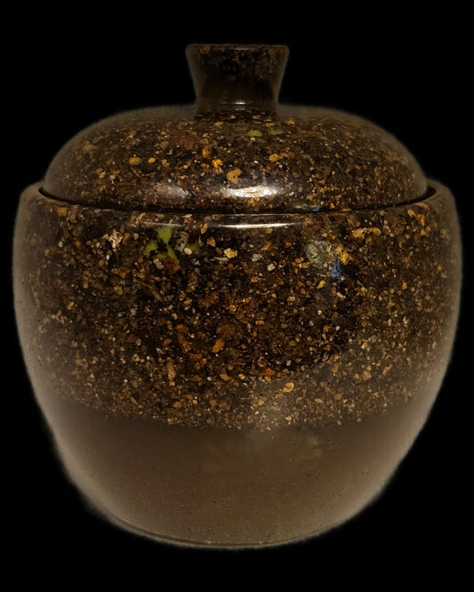 Rock pot with lid