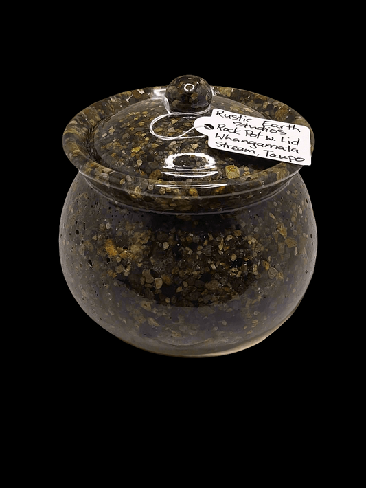 Rock pot with lid