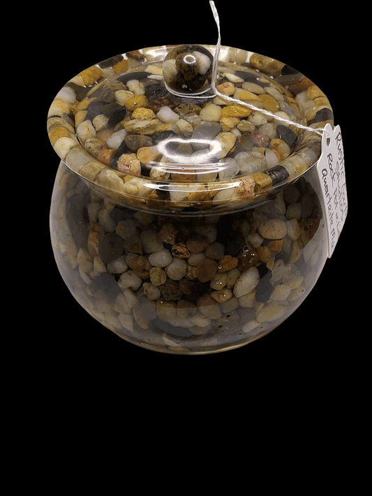 Rock pot with lid