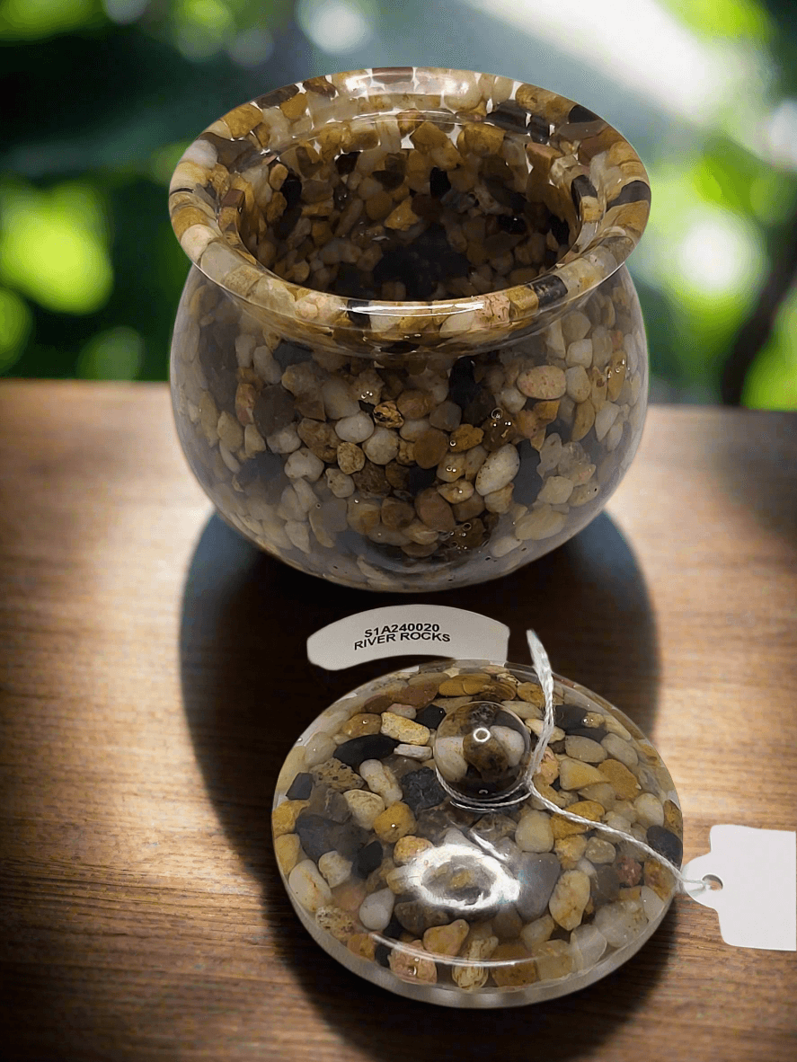 Rock pot with lid