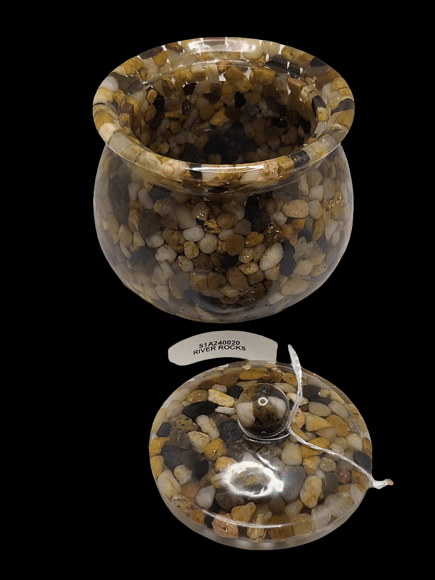 Rock pot with lid