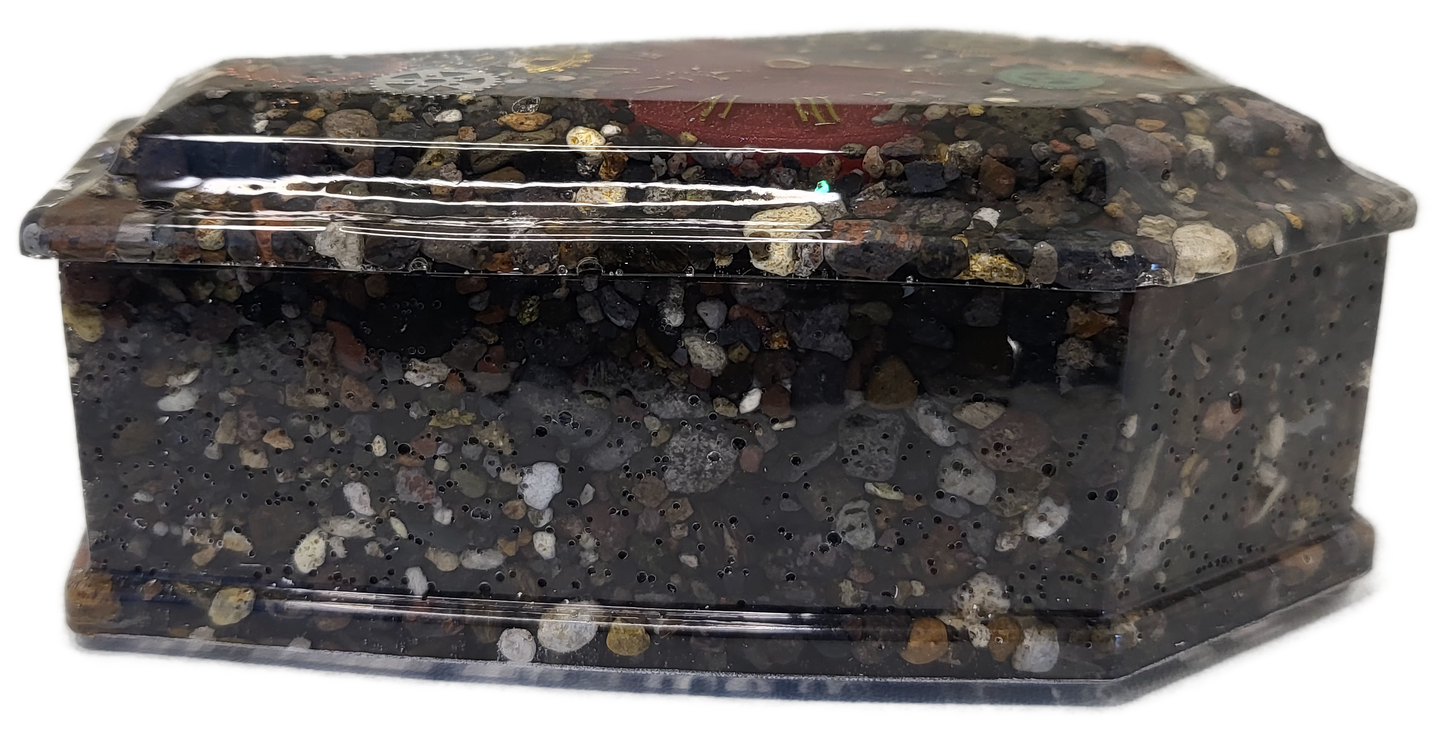 Rock pot with lid