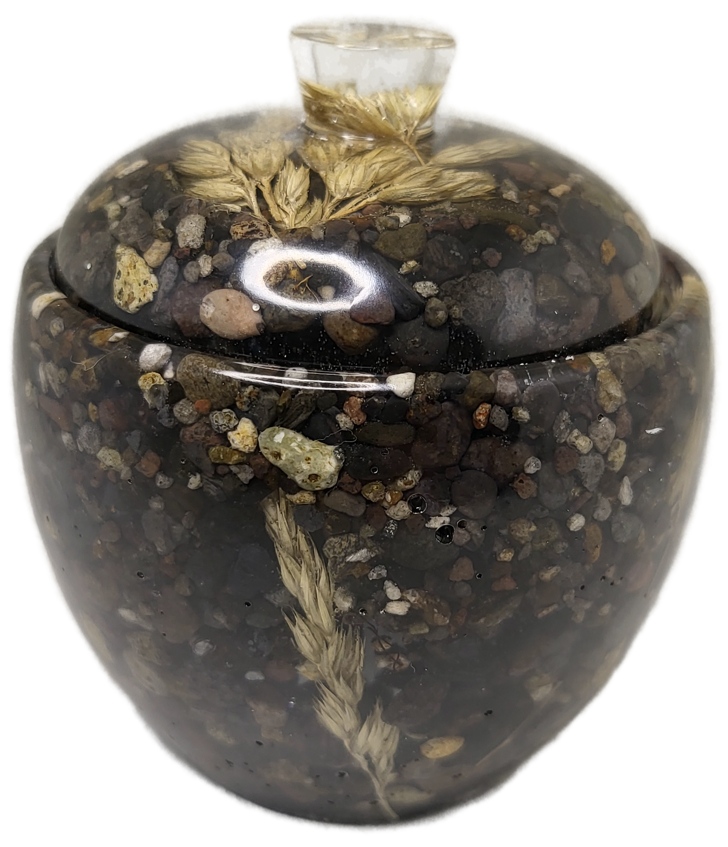 Rock pot with lid