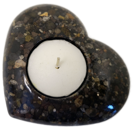Tealight heart holder