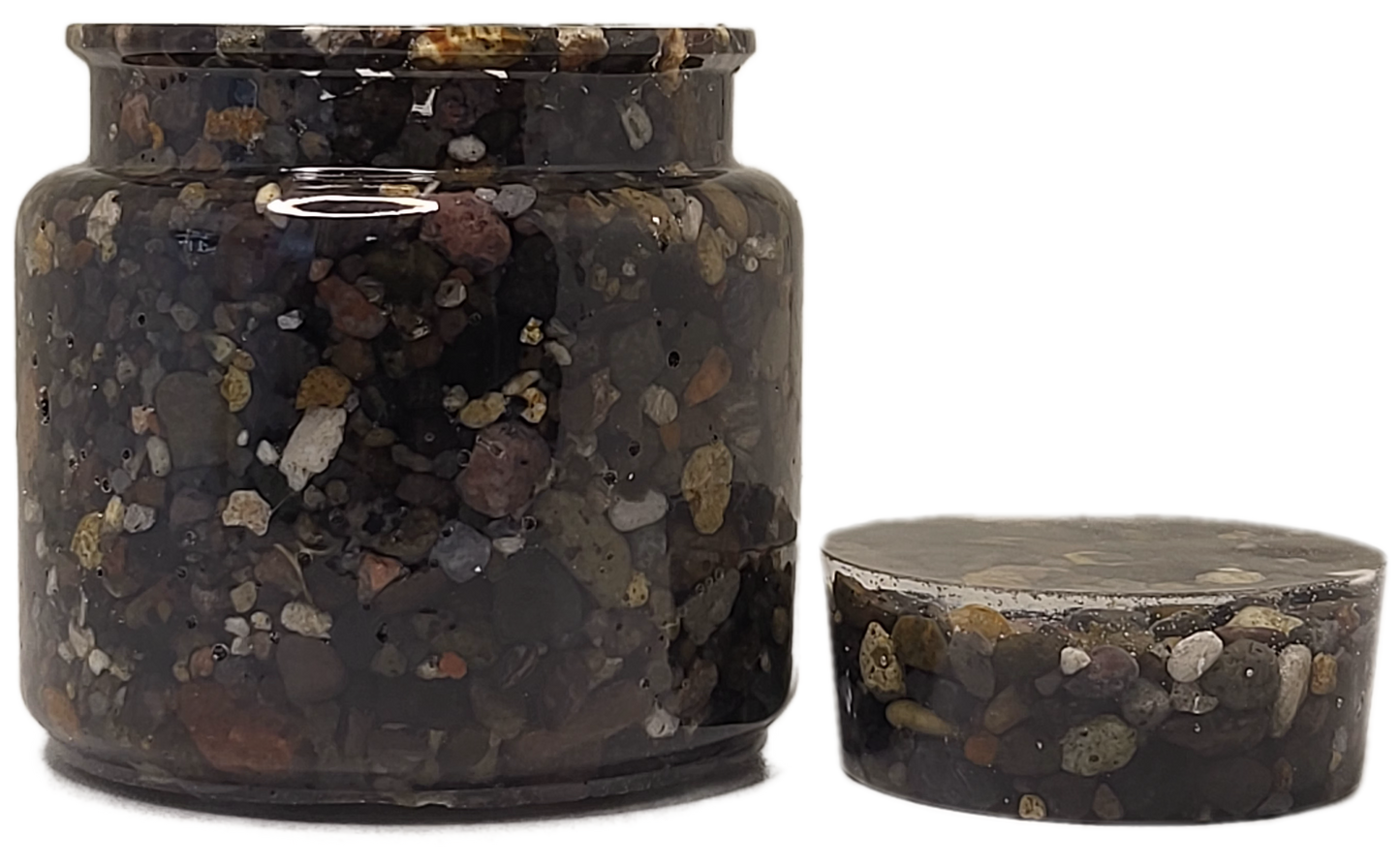 Rock pot with lid