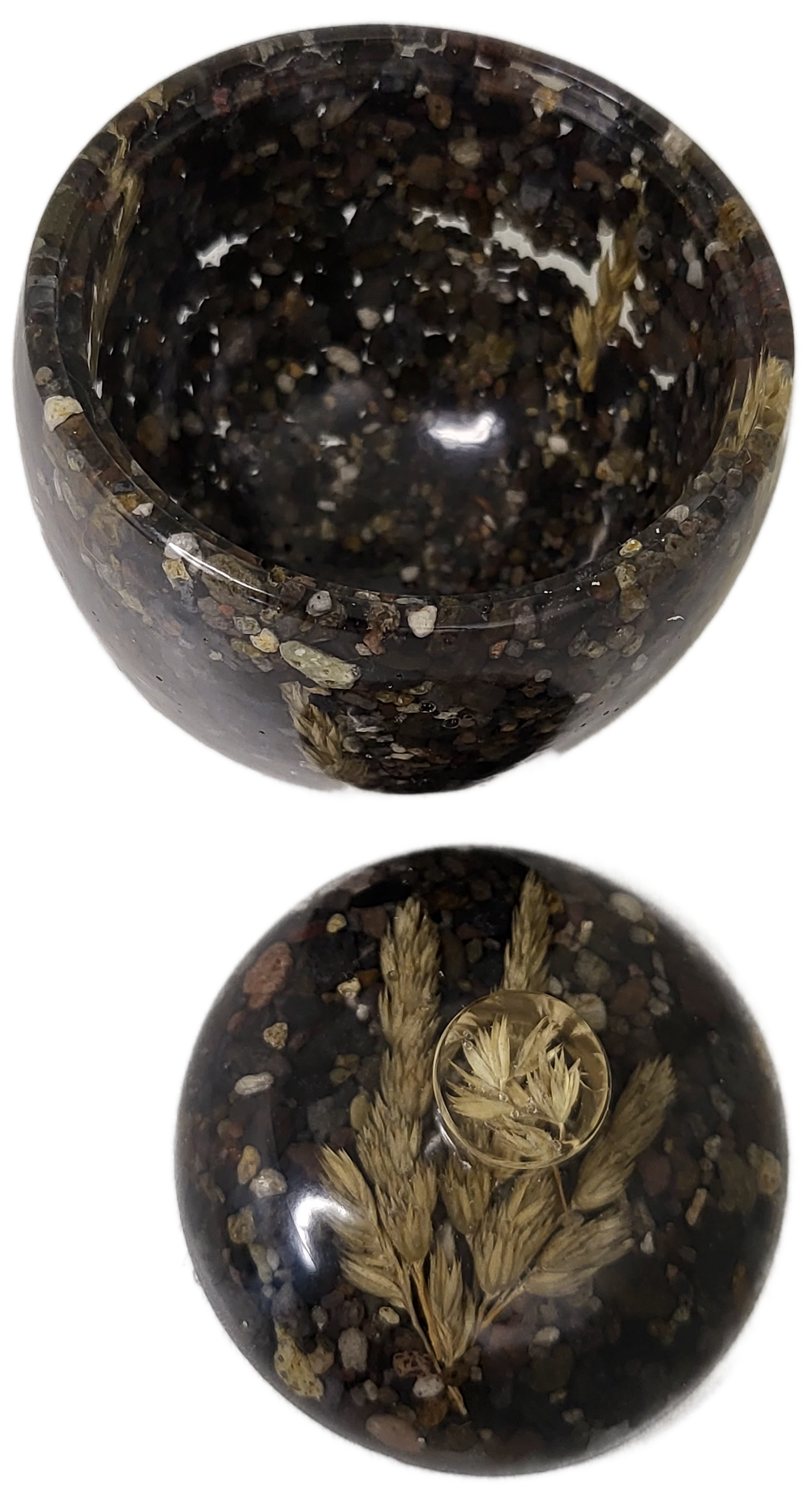 Rock pot with lid