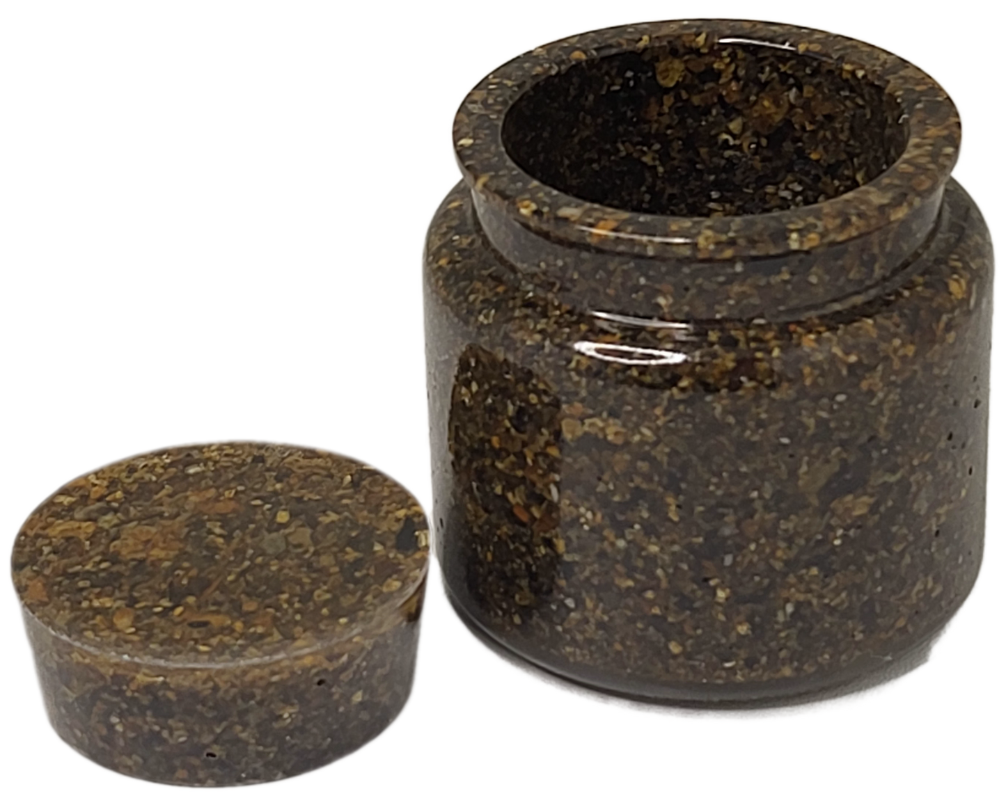 Rock pot with lid