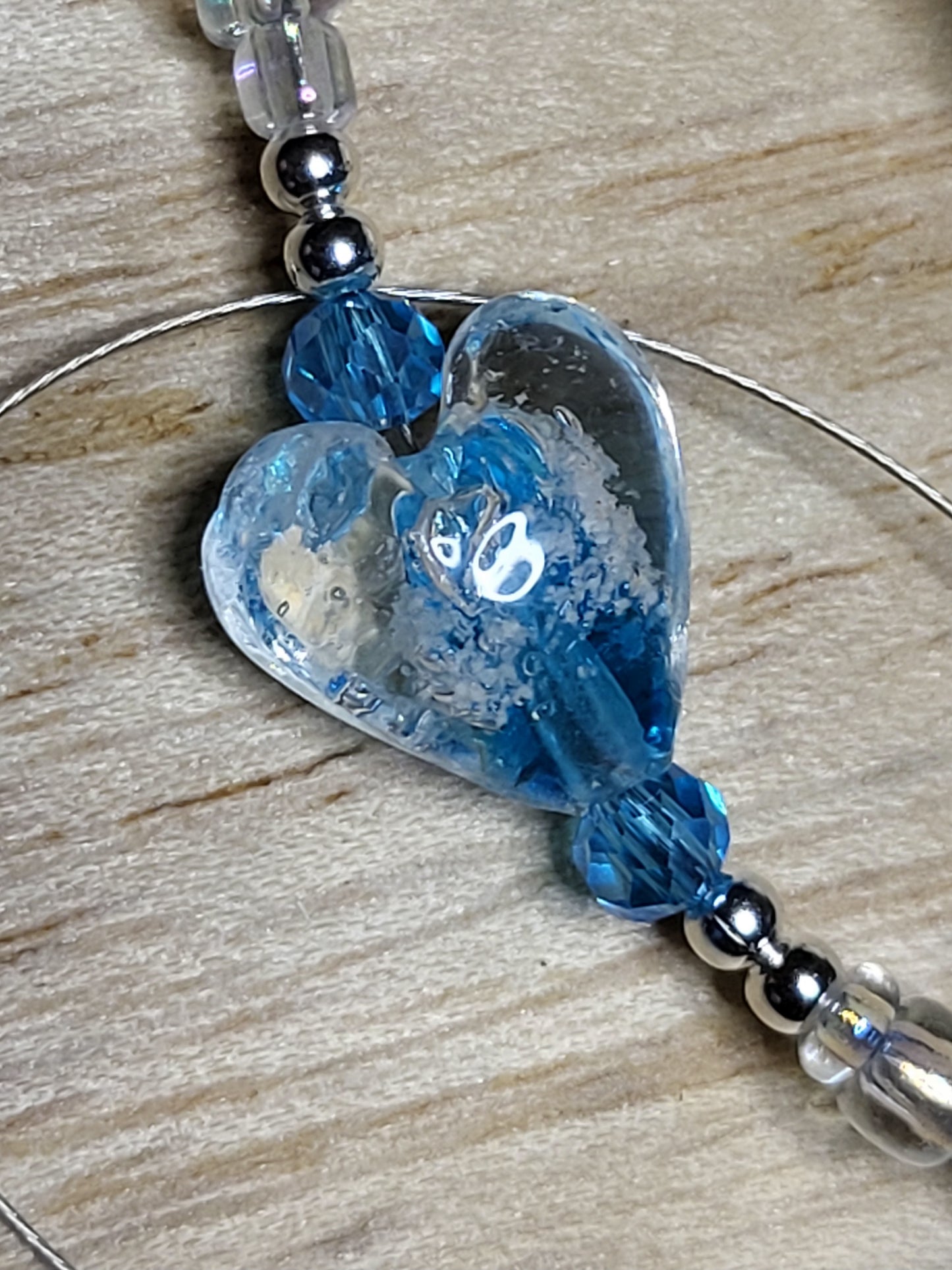 Beaded suncatcher prism