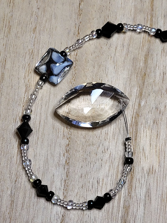 Beaded suncatcher prism