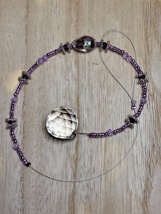 Beaded suncatcher prism