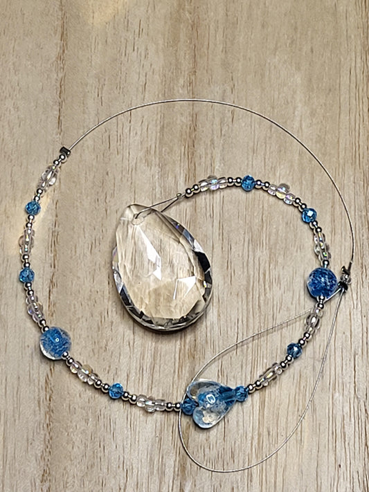 Beaded suncatcher prism