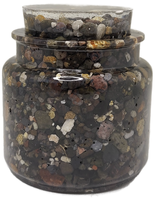 Rock pot with lid