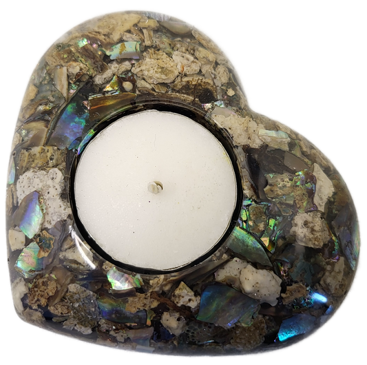 Tealight heart holder
