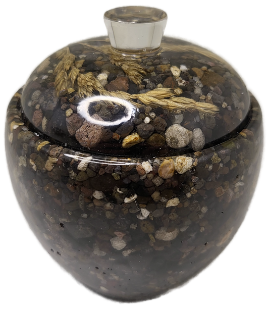 Rock pot with lid