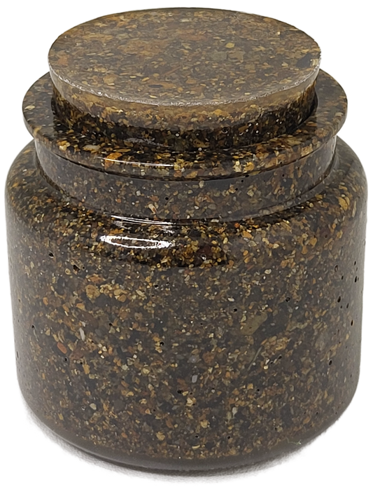 Rock pot with lid