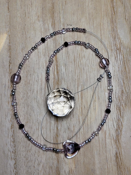 Beaded suncatcher prism