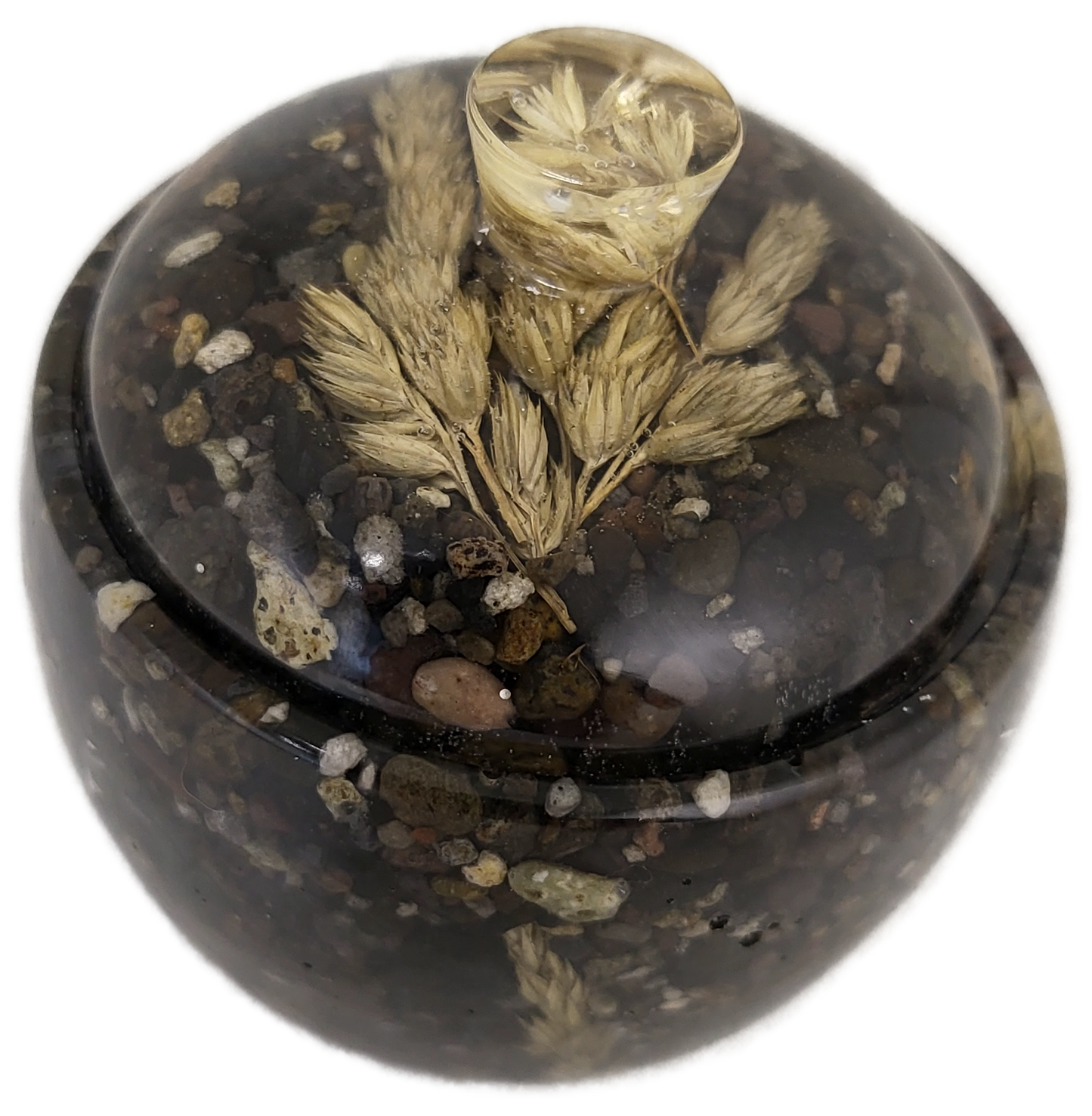 Rock pot with lid