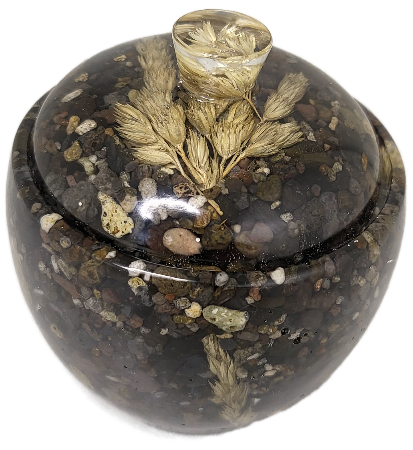 Rock pot with lid